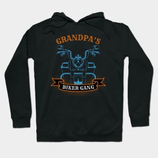 Grandpa's Biker Gang Father's Day Hoodie